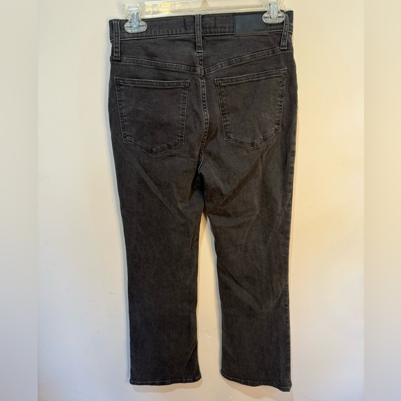 Madewell‎ Cali Demi Boot Jeans sz 26 Button Fly Black - Picture 5 of 9